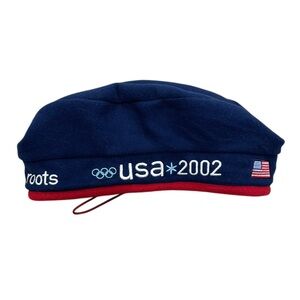 ROOTS USA 2002 OLYMPIC BERET CAP